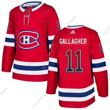 Adidas Montreal Canadiens #11 Brendan Gallagher Punainen Paita – Miesten