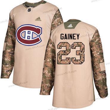 Adidas Montreal Canadiens #23 Bob Gainey Maastokuvio Aito 2017 Veterans Day Ommeltu NHL Paita – Miesten