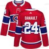 Adidas Montreal Canadiens #24 Phillip Danault Punainen Kotiottelu Aito Ommeltu NHL Paita – Naisten