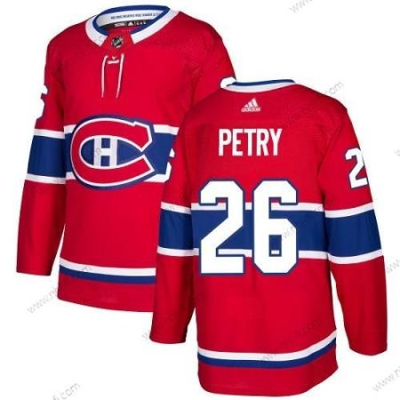 Adidas Montreal Canadiens #26 Jeff Petry Punainen Kotiottelu Aito Ommeltu NHL Paita – Miesten