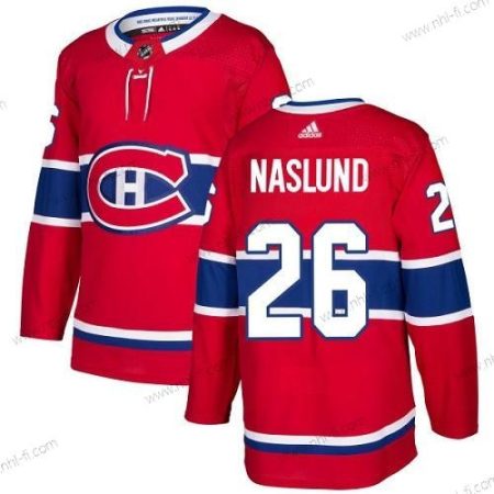 Adidas Montreal Canadiens #26 Mats Naslund Punainen Kotiottelu Aito Ommeltu NHL Paita – Miesten