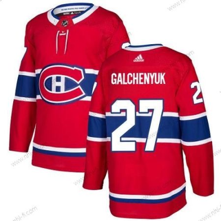 Adidas Montreal Canadiens #27 Alex Galchenyuk Punainen Kotiottelu Aito Ommeltu NHL Paita – Miesten