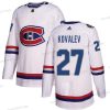 Adidas Montreal Canadiens #27 Alexei Kovalev Valkoinen Aito 1917-2017 100th Klassinen Ommeltu NHL Paita – Miesten