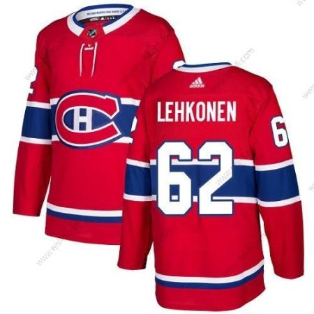 Adidas Montreal Canadiens #62 Artturi Lehkonen Punainen Kotiottelu Aito Ommeltu NHL Paita – Miesten