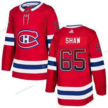 Adidas Montreal Canadiens #65 Andrew Shaw Punainen Paita – Miesten