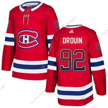 Adidas Montreal Canadiens #92 Jonathan Drouin Punainen Paita – Miesten