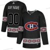 Adidas Montreal Canadiens Räätälöidyt Musta Maajoukkue Logos Paita – Miesten