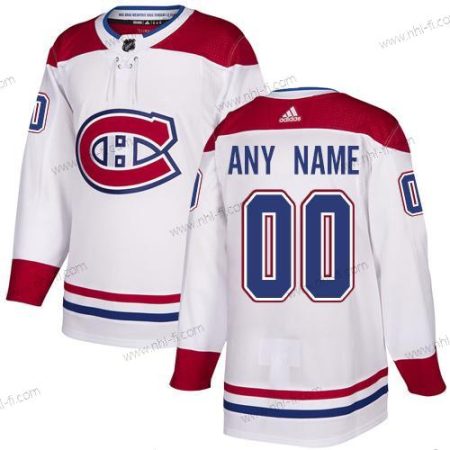 Adidas Montreal Canadiens Räätälöidyt NHL Aito Valkoinen Paita – Miesten