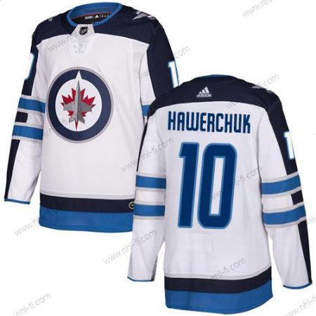 Adidas NHL Winnipeg Jets #10 Dale Hawerchuk Kolmas Valkoinen Aito Paita – Miesten