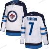 Adidas NHL Winnipeg Jets #7 Ben Chiarot Kolmas Valkoinen Aito Paita – Miesten