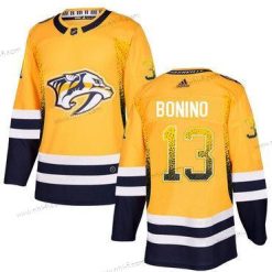 Adidas Nashville Predators #13 Nick Bonino Kulta Paita – Miesten