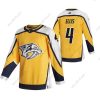 Adidas Nashville Predators #4 Ryan Ellis Keltainen 2020-21 Käänteinen Retro Vaihtopaita NHL Paita – Miesten