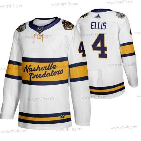 Adidas Nashville Predators 4 Ryan Ellis Valkoinen 2020 Talvi Klassinen Paita – Miesten