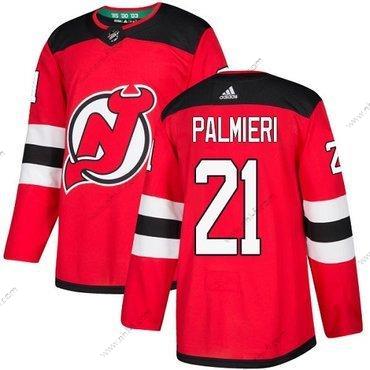 Adidas New Jersey Devils #21 Kyle Palmieri Punainen Kotiottelu Aito Ommeltu NHL Paita – Miesten