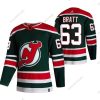 Adidas New Jersey Devils #63 Jesper Bratt Vihreä 2020-21 Käänteinen Retro Vaihtopaita NHL Paita – Miesten