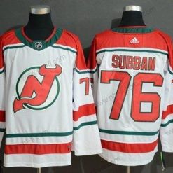 Adidas New Jersey Devils 76 P.K. Subban Valkoinen Paita – Miesten