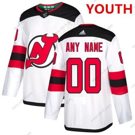 Adidas New Jersey Devils Räätälöidyt NHL Aito Valkoinen Paita