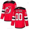 Adidas New Jersey Devils Räätälöidyt Punainen Kotiottelu Aito Ommeltu 2017-2018 NHL Paita – Miesten