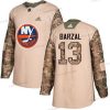 Adidas New York Islanders #13 Mathew Barzal Maastokuvio Aito 2017 Veterans Day Ommeltu NHL Paita – Miesten