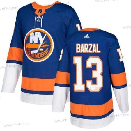 Adidas New York Islanders #13 Mathew Barzal Royal Sininen Kotiottelu Aito Ommeltu NHL Paita – Miesten