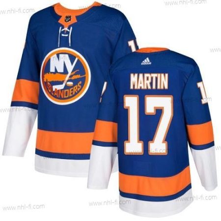 Adidas New York Islanders #17 Matt Martin Royal Sininen Kotiottelu Aito Ommeltu NHL Paita – Miesten