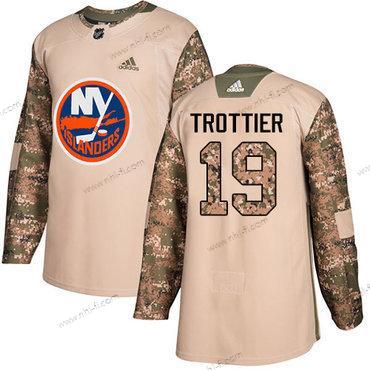 Adidas New York Islanders #19 Bryan Trottier Maastokuvio Aito 2017 Veterans Day Ommeltu NHL Paita – Miesten