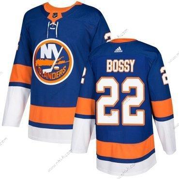 Adidas New York Islanders #22 Mike Bossy Royal Sininen Kotiottelu Aito Ommeltu NHL Paita – Miesten