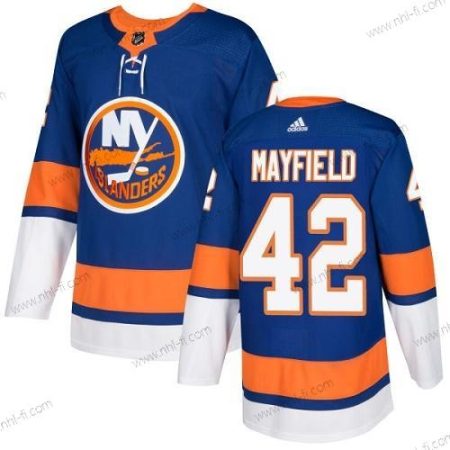 Adidas New York Islanders #42 Scott Mayfield Royal Sininen Kotiottelu Aito NHL Paita – Miesten