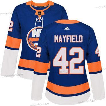 Adidas New York Islanders #42 Scott Mayfield Royal Sininen Kotiottelu Aito NHL Paita – Naisten