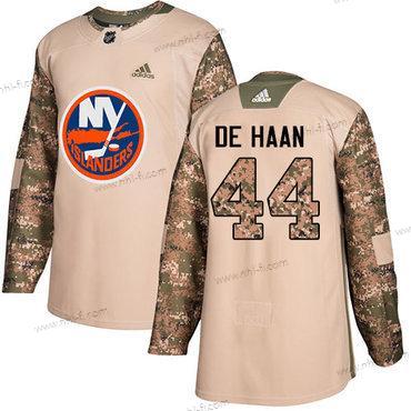 Adidas New York Islanders #44 Calvin De Haan Maastokuvio Aito 2017 Veterans Day Ommeltu NHL Paita – Miesten