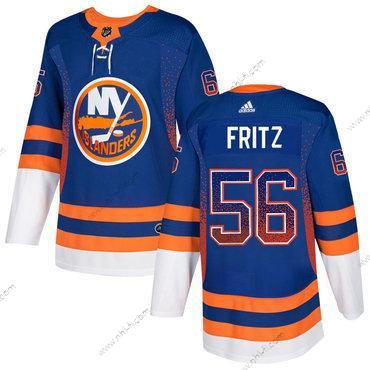 Adidas New York Islanders #56 Tanner Fritz Royal Sininen Oranssi Valkoinen Paita – Miesten