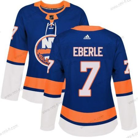 Adidas New York Islanders #7 Jordan Eberle Royal Sininen Kotiottelu Aito Ommeltu NHL Paita – Naisten