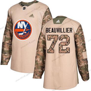 Adidas New York Islanders #72 Anthony Beauvillier Maastokuvio Aito 2017 Veterans Day Ommeltu NHL Paita – Miesten