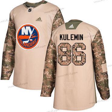 Adidas New York Islanders #86 Nikolay Kulemin Maastokuvio Aito 2017 Veterans Day Ommeltu NHL Paita – Miesten