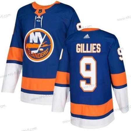 Adidas New York Islanders #9 Clark Gillies Royal Sininen Kotiottelu Aito Ommeltu NHL Paita – Miesten