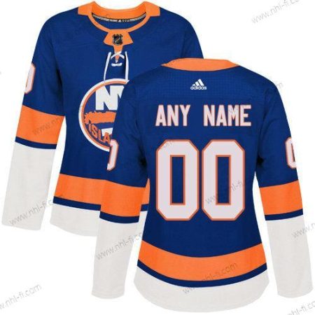 Adidas New York Islanders Räätälöidyt Aito Royal Sininen Kotiottelu NHL Paita – Naisten