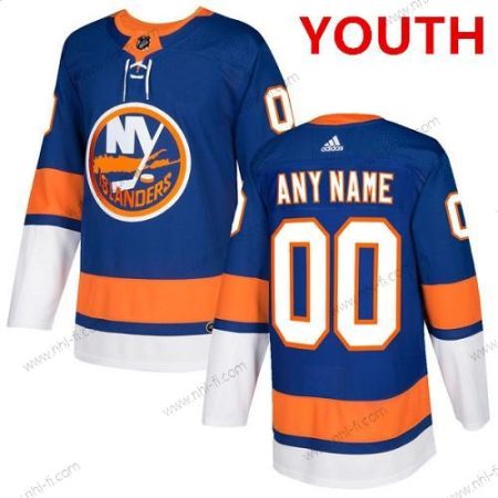 Adidas New York Islanders Räätälöidyt Aito Royal Sininen Kotiottelu NHL Paita