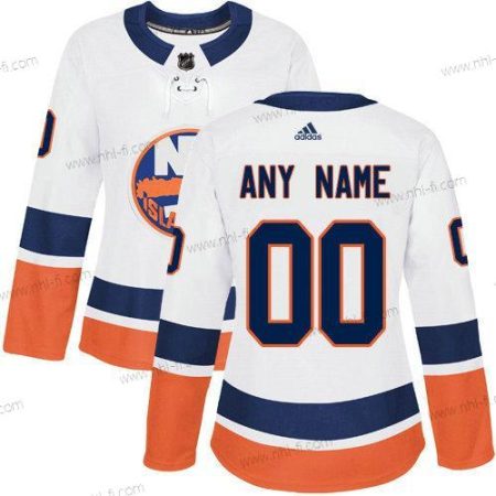 Adidas New York Islanders Räätälöidyt NHL Aito Valkoinen Paita – Naisten