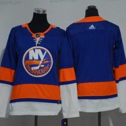 Adidas New York Islanders Tyhjä Royal Sininen Kotiottelu Aito Ommeltu NHL Paita – Naisten