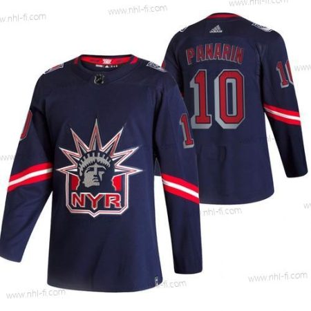 Adidas New York Rangers #10 Artemi Panarin Laivastonsininen 2020-21 Käänteinen Retro Vaihtopaita NHL Paita – Miesten