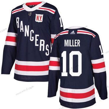 Adidas New York Rangers #10 J.T. Miller Laivastonsininen Sininen Aito 2018 Talvi Klassinen Ommeltu NHL Paita – Miesten