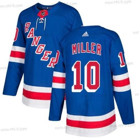 Adidas New York Rangers #10 J.T. Miller Royal Sininen Kotiottelu Aito Ommeltu NHL Paita – Miesten