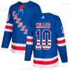 Adidas New York Rangers #10 J.T. Miller Royal Sininen Kotiottelu Aito USA Flag Ommeltu NHL Paita – Miesten