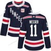 Adidas New York Rangers #11 Mark Messier Laivastonsininen Sininen Aito 2018 Talvi Klassinen Ommeltu NHL Paita – Naisten