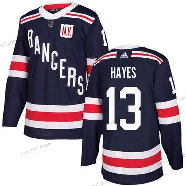 Adidas New York Rangers #13 Kevin Hayes Laivastonsininen Sininen Aito 2018 Talvi Klassinen Ommeltu NHL Paita – Miesten