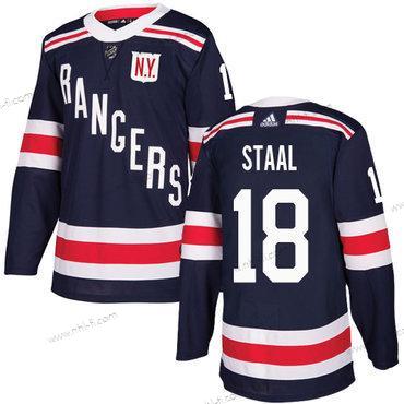 Adidas New York Rangers #18 Marc Staal Laivastonsininen Sininen Aito 2018 Talvi Klassinen Ommeltu NHL Paita – Miesten