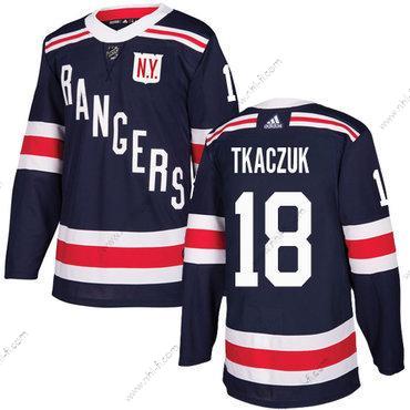 Adidas New York Rangers #18 Walt Tkaczuk Laivastonsininen Sininen Aito 2018 Talvi Klassinen Ommeltu NHL Paita – Miesten