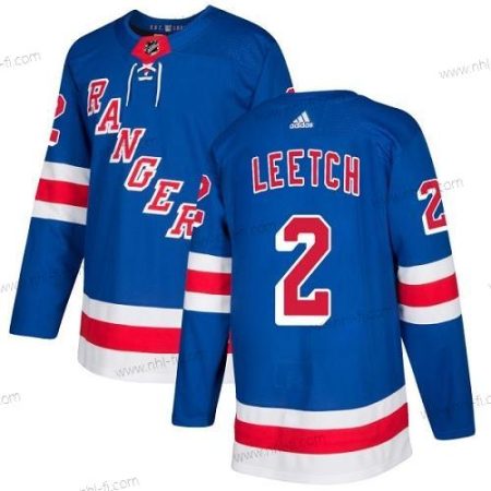 Adidas New York Rangers #2 Brian Leetch Royal Sininen Kotiottelu Aito Ommeltu NHL Paita – Miesten