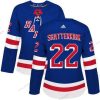 Adidas New York Rangers #22 Kevin Shattenkirk Royal Sininen Kotiottelu Aito Ommeltu NHL Paita – Naisten