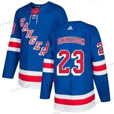 Adidas New York Rangers #23 Jeff Beukeboom Royal Sininen Kotiottelu Aito Ommeltu NHL Paita – Miesten